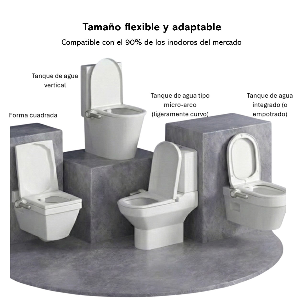 Bidet WC para Inodoro Potoclean