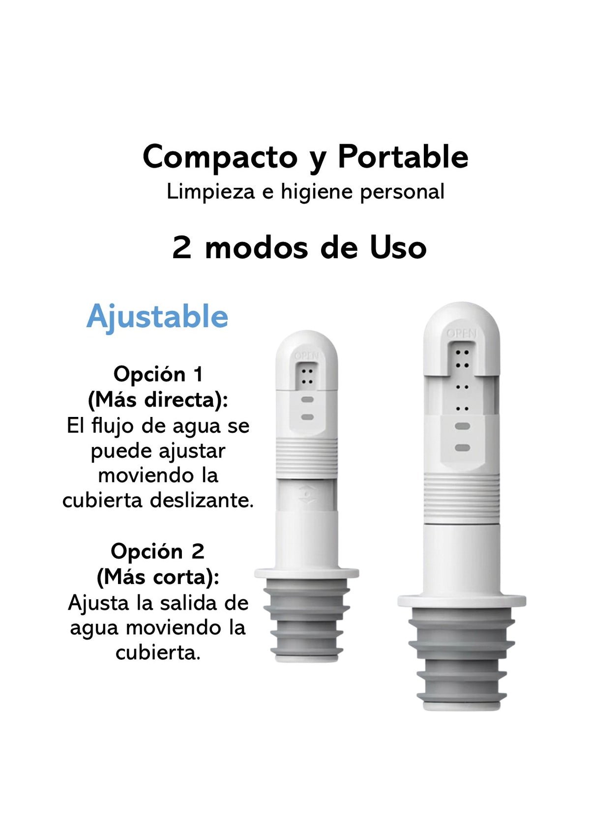 Mini Bidet Potoclean 3 Unidades