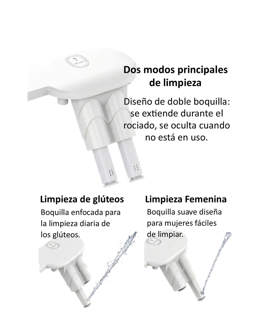 Bidet WC para Inodoro Potoclean