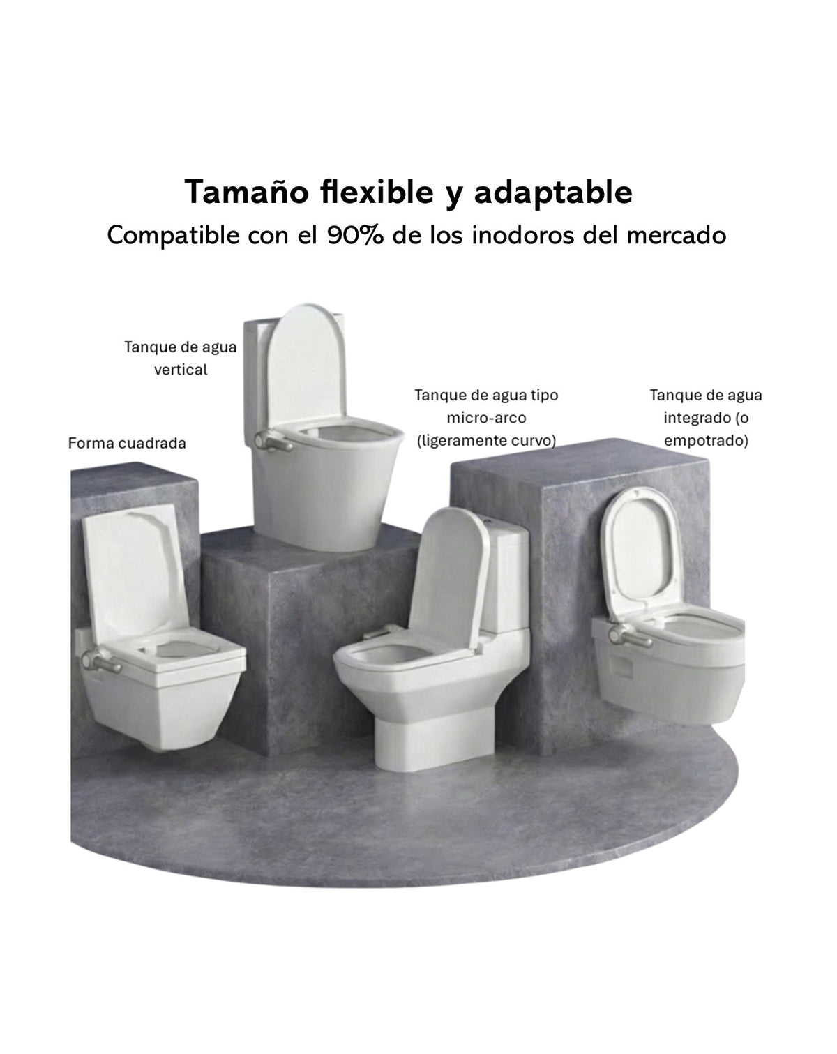 Bidet WC para Inodoro Potoclean 2 Unidades
