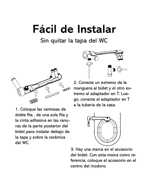Bidet WC para Inodoro Potoclean 2 Unidades
