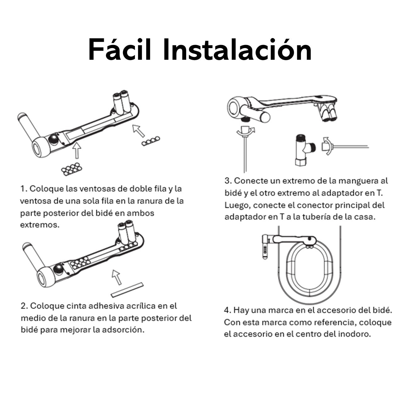 Bidet WC para Inodoro Potoclean