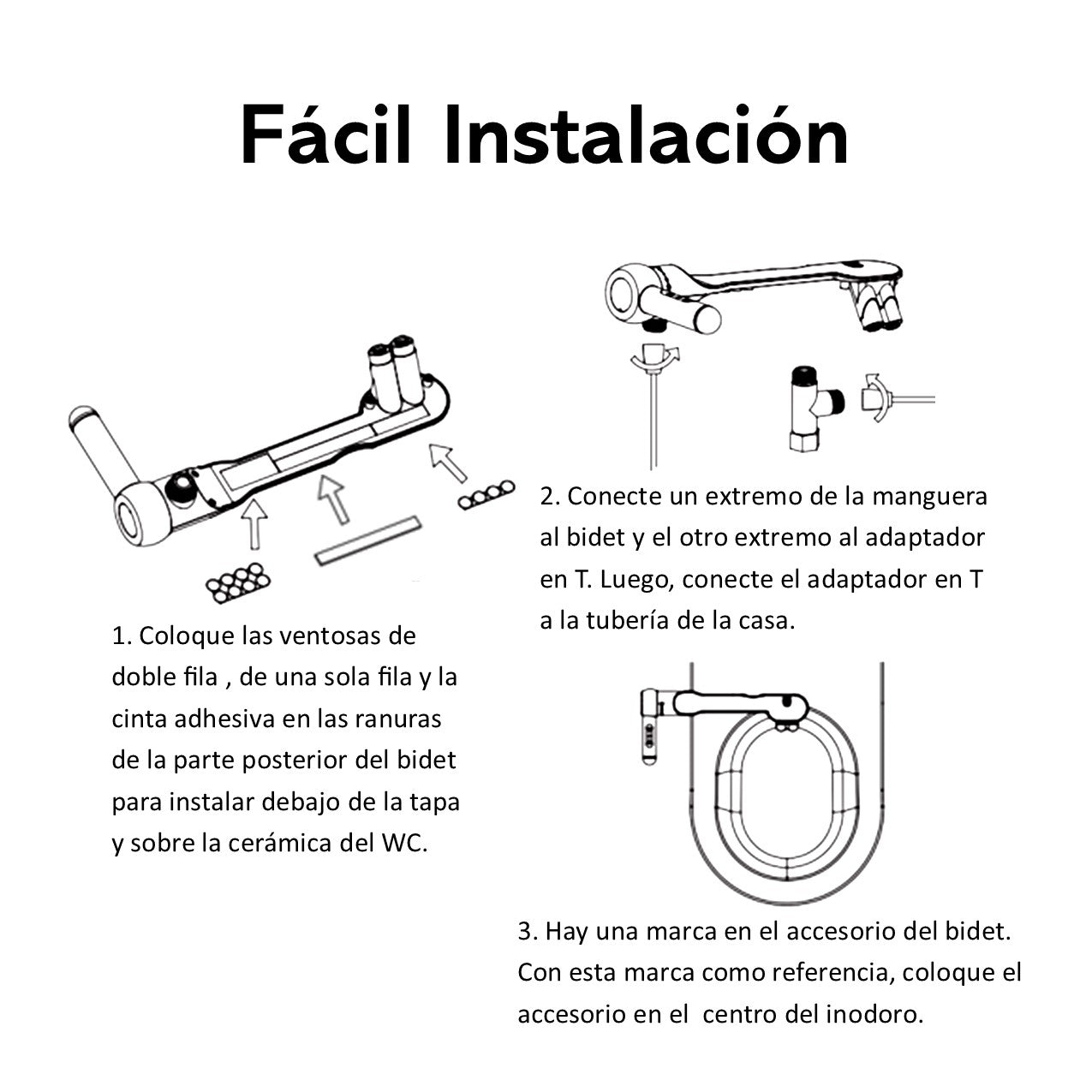 Bidet WC para Inodoro Potoclean
