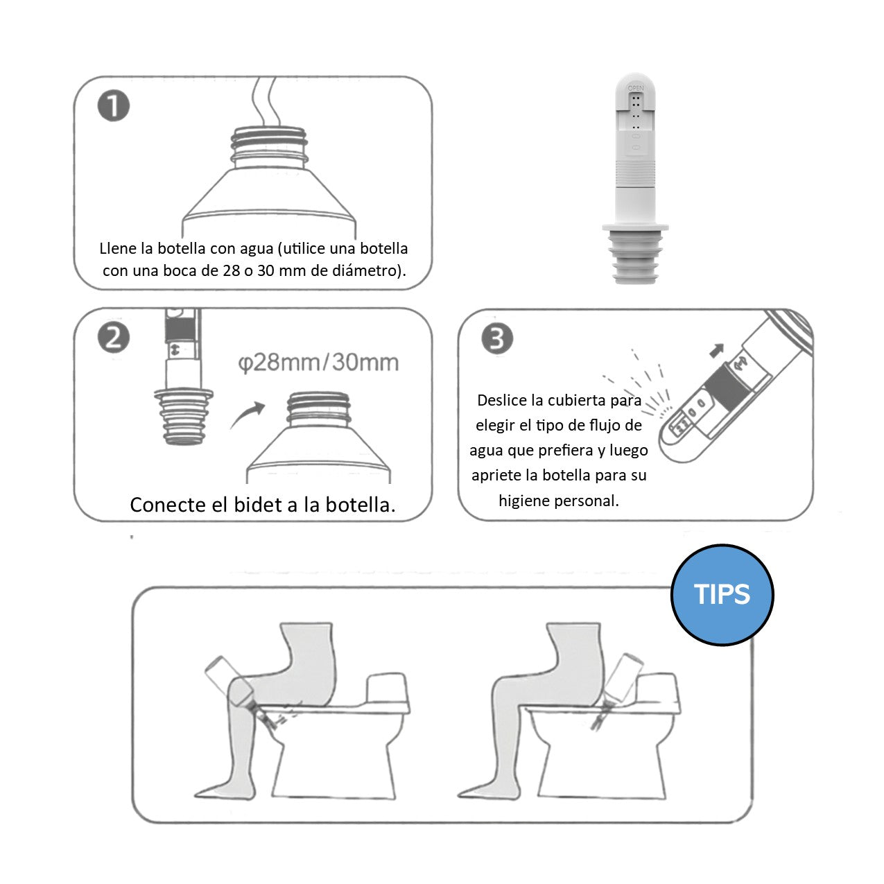 Mini Bidet Potoclean